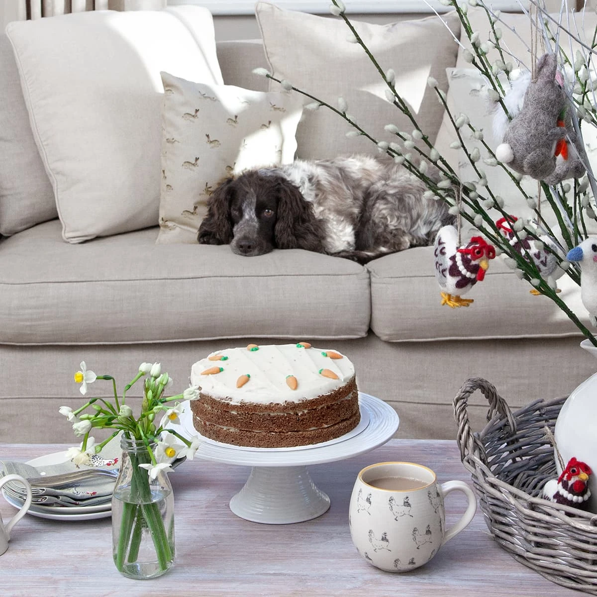 Chicken Felt Decoration 4 Chicken Felt Decoration - Image 4