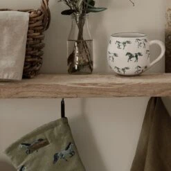 Grey Horse Stoneware Mug -Sophie Allport spm99 grey horse mugs landscape high res square