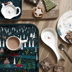 Home For Christmas Serving Tray - Large 13 Home For Christmas Serving Tray - Large -Sophie Allport sr6001 home for christmas spoon rest lifestyle high res square c06a4dea 2d05 457f 8e9c cd66390cc02d