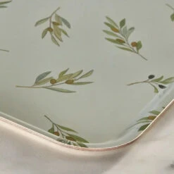 Olive Serving Tray - Small -Sophie Allport ss23 olive PT10726 small tray detail2 square