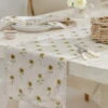 Sunflower Linen Table Runner