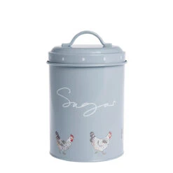 Chicken Storage Tins (Set Of 3) -Sophie Allport sstch01s chicken sugar tin cut out high res copy web image 1 e26816fc adb4 4547 acec b048488c1b1d
