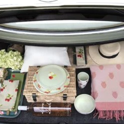 Strawberries Melamine Beaker -Sophie Allport strawberries picnic car collection 4 lifestyle high res square 9e37f437 8951 44bd a1f4 1e95d110d102