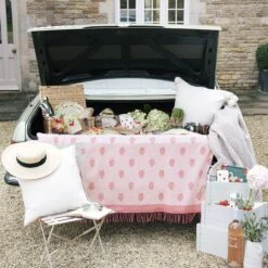 Strawberries Melamine Side Plate 13 Strawberries Melamine Side Plate -Sophie Allport strawberries picnic car collection lifestyle high res square d6f3fa16 04ff 4bed 91a2 a34e5a23c983