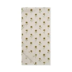 Sunflower Linen Table Runner -Sophie Allport sunflowers linen table runner cutout lin108810 ss23 high res square
