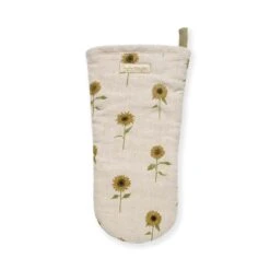 Sunflower Linen Oven Mitt -Sophie Allport sunflowers oven mitt cutout lin108150m ss23 high res square