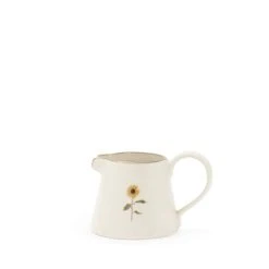Sunflower Mini Stoneware Jug -Sophie Allport sunflowers stoneware mini jug cutout smj108 ss23 high res square