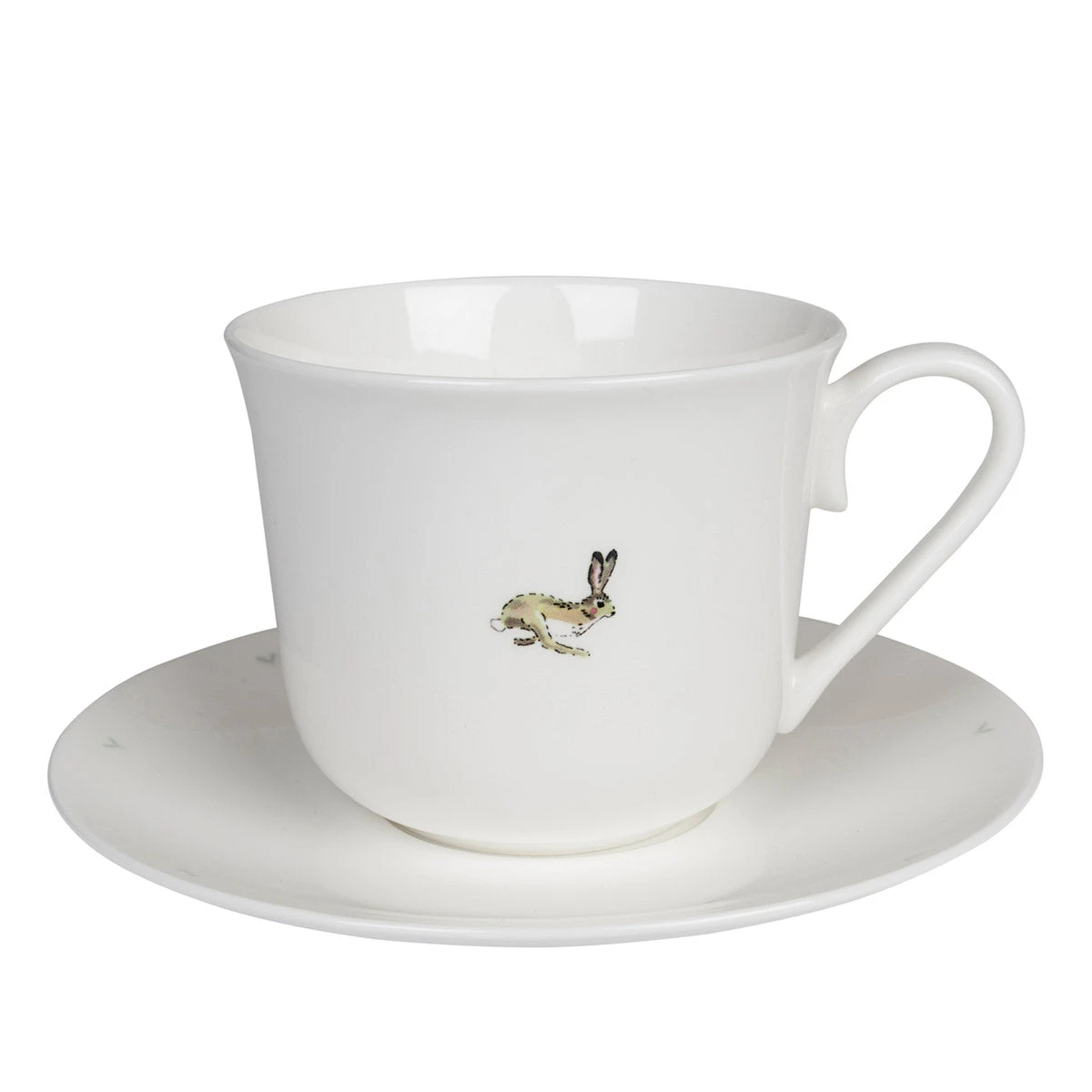 Hare Teacup & Saucer 8 Hare Teacup & Saucer - Image 8
