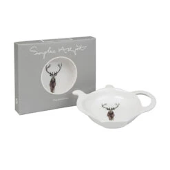 Highland Stag Tea Bag Tidy 6 Highland Stag Tea Bag Tidy -Sophie Allport tt2901 highland stag tea tidy with box cut out high res web image 824d59f0 f680 4361 a8fd 0f7b8f554e8f