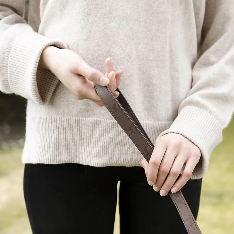 Woof Leather Dog Lead 2 Woof Leather Dog Lead - Image 2