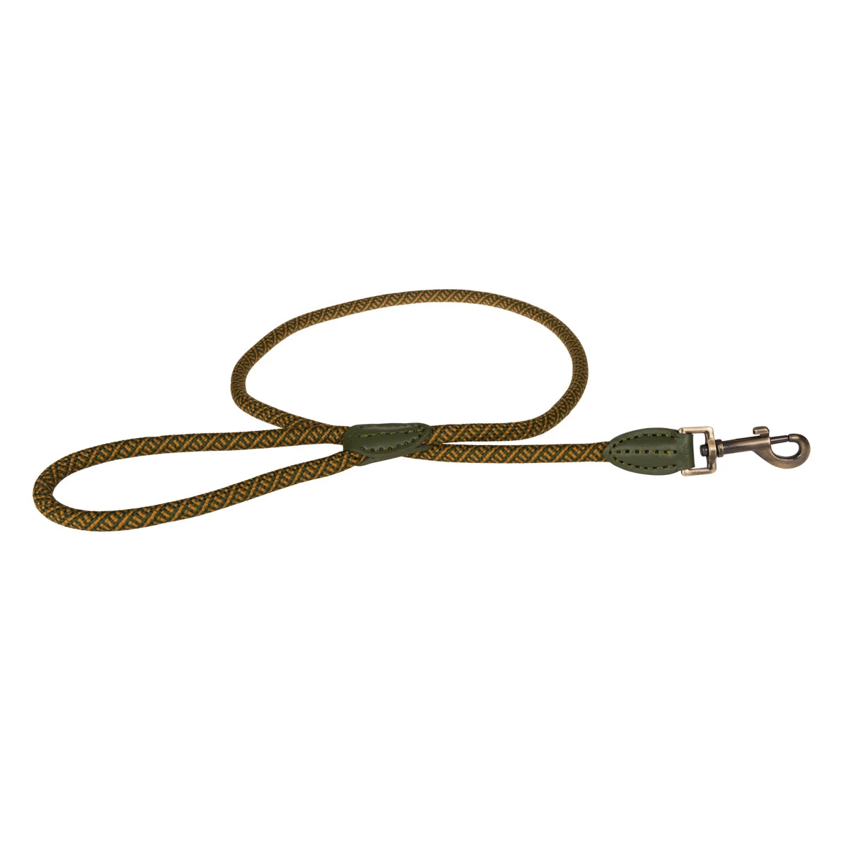 Forest Green Rope Lead 1 Forest Green Rope Lead