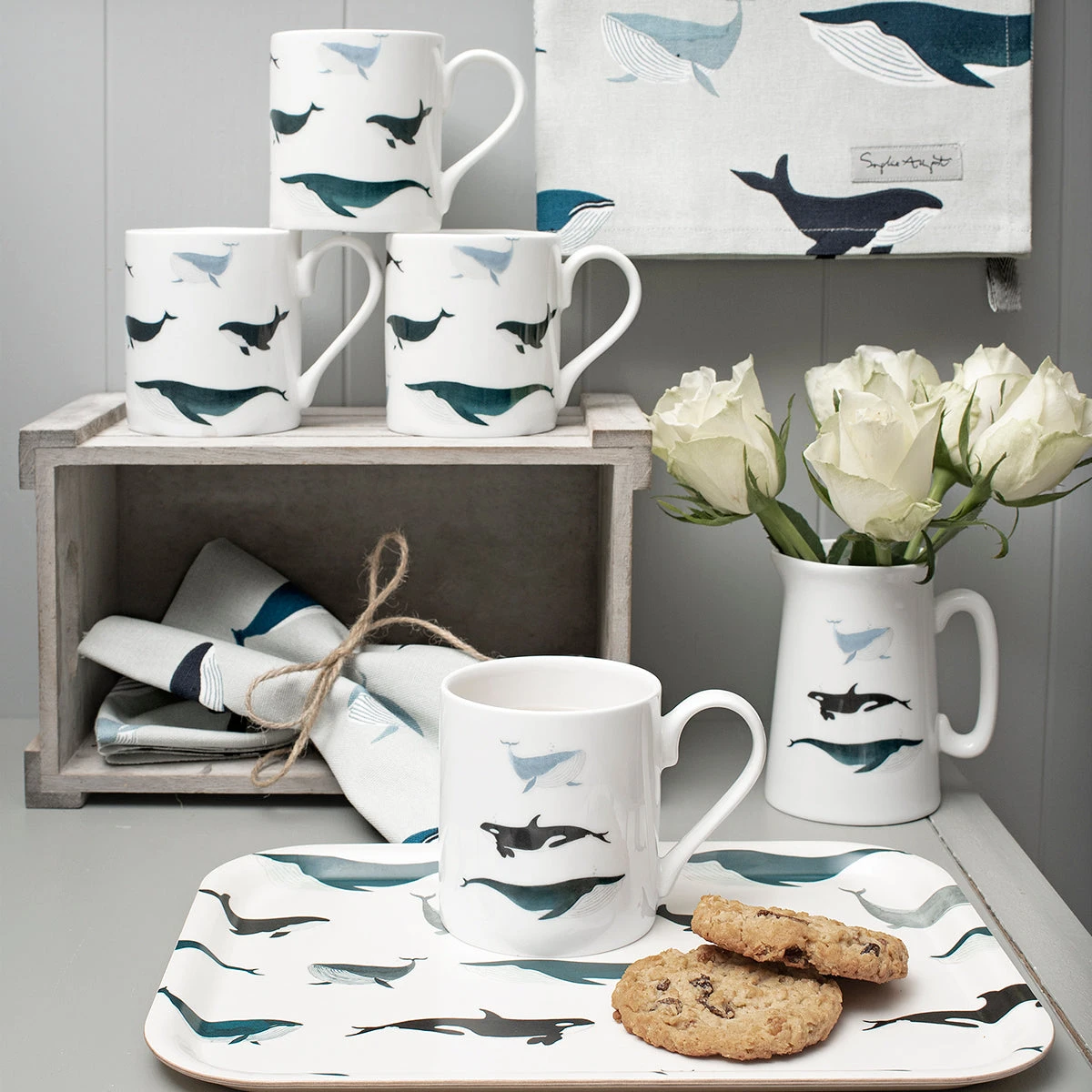 Whales Solo Mug 2 Whales Solo Mug - Image 2