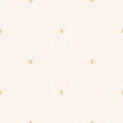 Bees Silhouette Cream & Ochre Wallpaper -Sophie Allport wp36sco bees wallpaper silhouette cream and ochre 3 cut out high res square