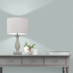 Bees Silhouette Duck Egg & Stone Wallpaper 7 Bees Silhouette Duck Egg & Stone Wallpaper -Sophie Allport wp36sdes bees wallpaper silhouette duck egg and stone 2 lifestyle high res square