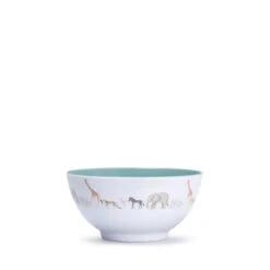Animals Of The Savannah Melamine Bowl -Sophie Allport zsl animals of the savannah melamine bowl adult cutout mcb11006 ss23 high res square